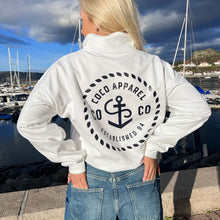 Load image into Gallery viewer, COCO 1/4 ZIP CROP