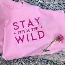 Load image into Gallery viewer, STAY WILD - FREE SOUL KIDS (PINK)