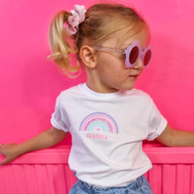 Load image into Gallery viewer, RAINBOW GLITTER KIDS TSHIRT