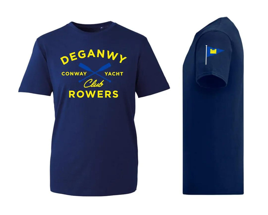 DEGANWY ROWERS LIFESTYLE UNISEX TEE