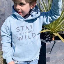 Load image into Gallery viewer, STAY WILD - FREE SOUL KIDS (BLUE)
