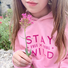 Load image into Gallery viewer, STAY WILD - FREE SOUL KIDS (PINK)
