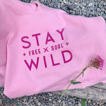 Load image into Gallery viewer, STAY WILD - FREE SOUL KIDS (PINK)
